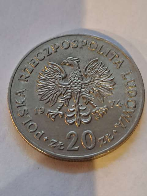 20 zl Marceli Nowotko 1974 r