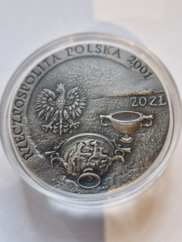 20 zł Szlak Bursztynowy 2001 r