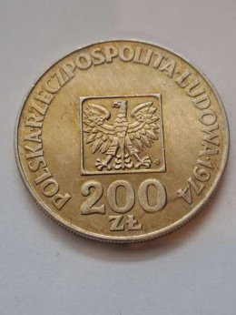 200 zł Mapka 1974 r