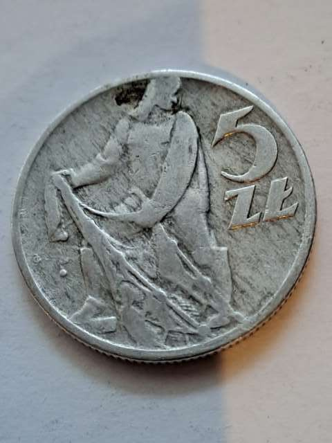 5 zł Rybak 1959 r