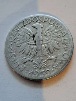 5 zł Rybak 1959 r