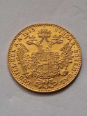 Austria Dukat 1915 r nowe bicie