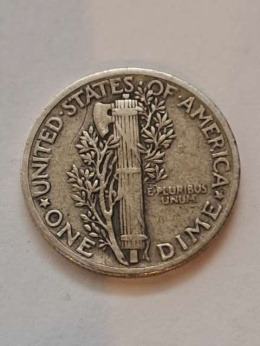 USA 10 Centów Mercury 1942 r