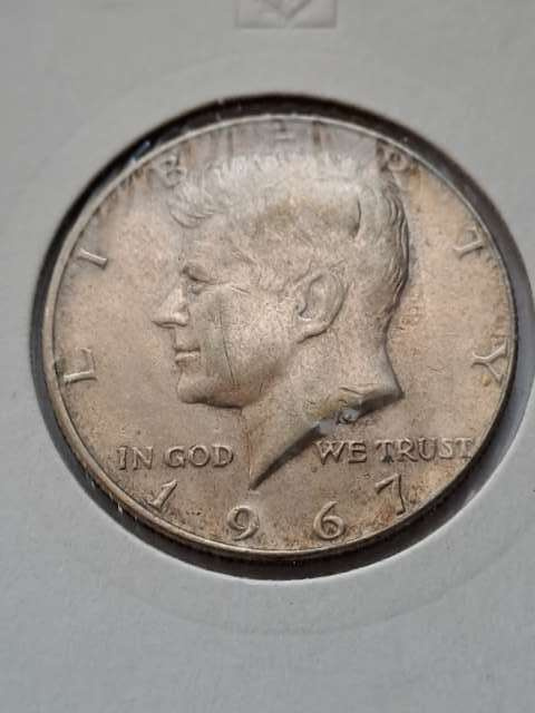 USA 1/2 Dollara Kennedy 1967 r