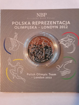 10 zł Polska Reprezentacja Olimpijska 2012 r