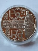 20 zł 100-lecie odkrycia Polonu i Radu 1998 rok