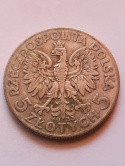 5 zł Głowa Kobiety 1933 r