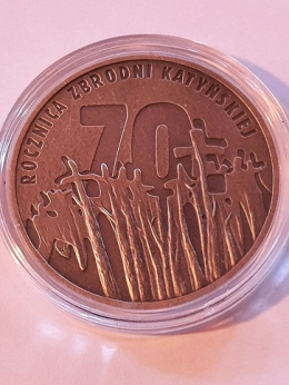 10 zł 70 Rocznica Zbrodni Katyńskiej 2010 r