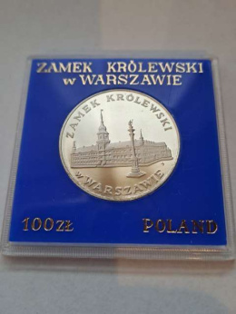 100 zł Zamek Królewski w Warszawie 1975 r