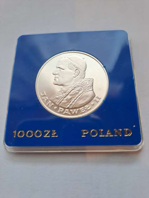 1000 zł Jan Paweł II 1982 r