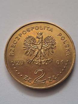 2 zł Kopalnia Soli w Wieliczce 2001 r