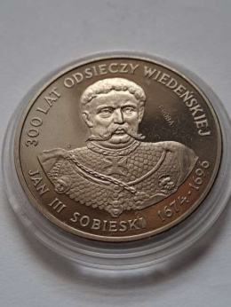 200 zł Jan III Sobieski 1983 r Nikiel