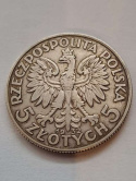 5 zł Głowa Kobiety 1932 r