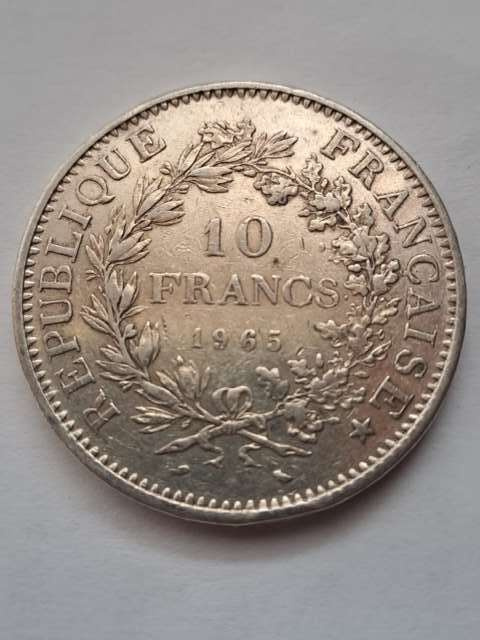 Francja 10 Franków Herkules 1965 r