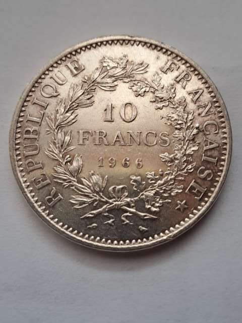 Francja 10 Franków Herkules 1966 r