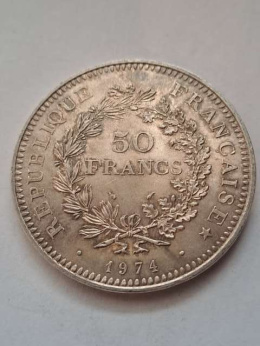 Francja 50 Franków Herkules 1974 r