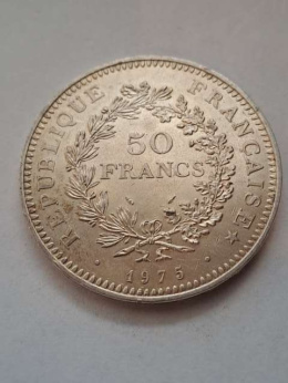 Francja 50 Franków Herkules 1975 r