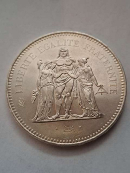 Francja 50 Franków Herkules 1976 r