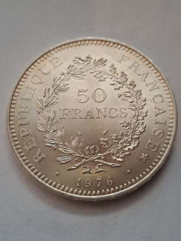 Francja 50 Franków Herkules 1976 r