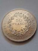 Francja 50 Franków Herkules 1979 r