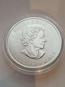 Kanada 5 Dolarów Elizabeth II 2014 r