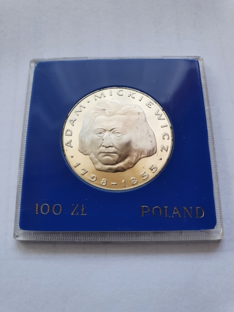 100 zł Adam Mickiewicz 1978 r