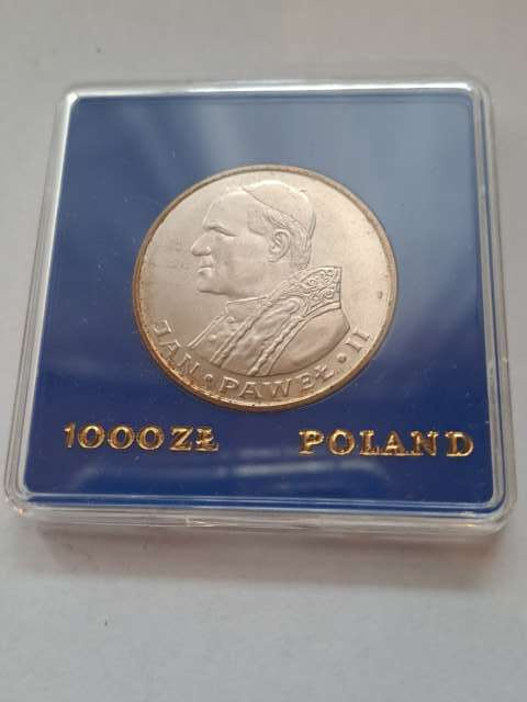 1000 zł Jan Paweł II 1982 r