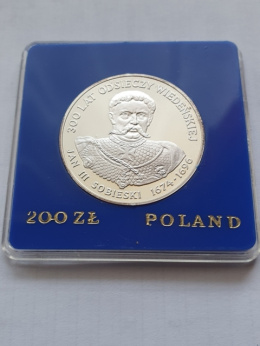 200 zł Jan III Sobieski 1983 r