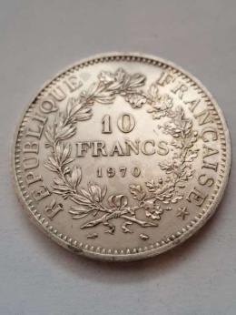 Francja 10 Franków Herkules 1970 r