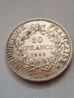 Francja 10 Franków Herkules 1968 r