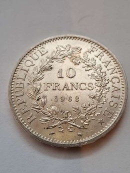 Francja 10 Franków Herkules 1968 r