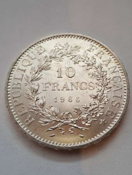 Francja 10 Franków Herkules 1966 r