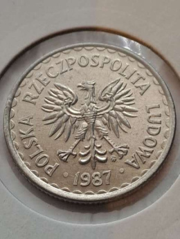 1 złoty 1987 r