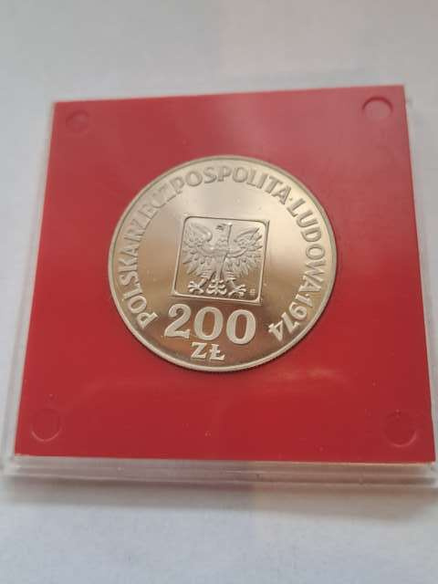 200 zł Mapka 1974 r Lustrzanka