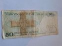 Banknot 50 zł Karol Świerczewski 1982 r seria DA