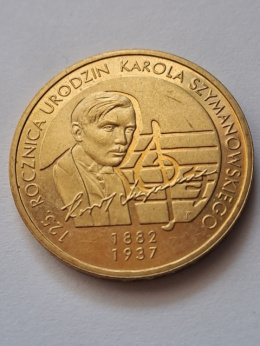 2 zł Karol Szymanowski 2007 r
