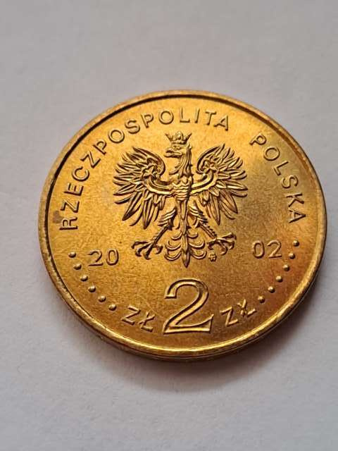 2 zł Zamek w Malborku 2002 r
