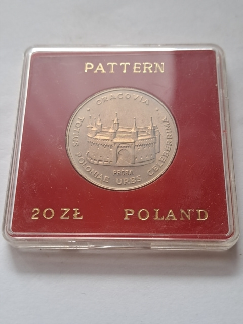 20 zł Barbakan w Krakowie 1981 r próba