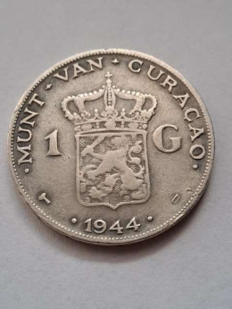 Holandia 1 Gulden Wilhelmina 1944 r