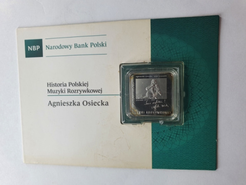 10 zł Agnieszka Osiecka 2013 r kwadrat