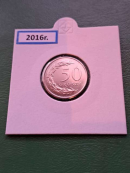 50 Groszy 2016 r