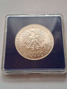 10 000 zł Jan Paweł II 1987 r