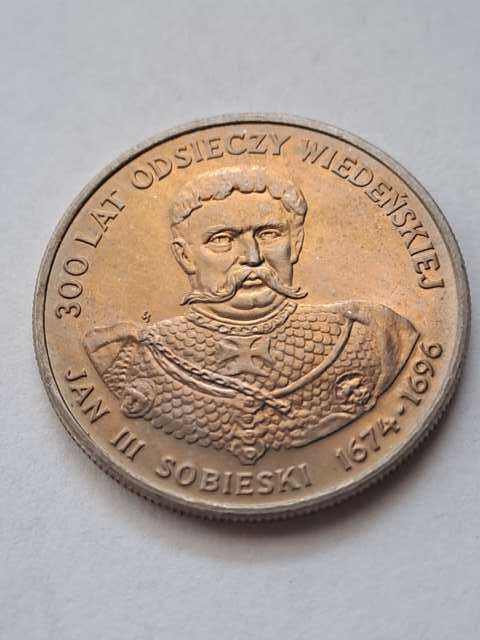 50 zł Jan III Sobieski 1983 r