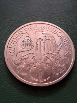 Austria 1,5 euru Filharmonik 2011 r