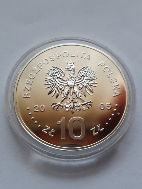 10 zł Stanisław August Poniatowski 2005 r popiersie