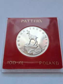 100 zł Ochrona Środowiska Kozica 1979 r próba