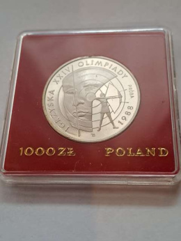 1000 zł Igrzyska XXIV Olimpiady 1987 r