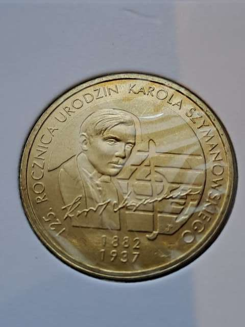2 zł Karol Szymanowski 2007 r