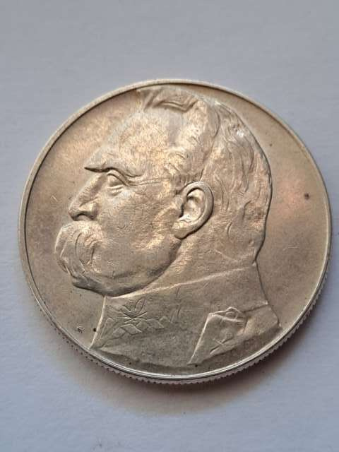 10 zł Józef Piłsudski 1938 r rzadszy