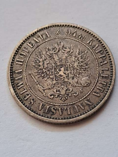 Finlandia 1 Markka 1874 r